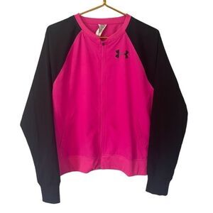 Under Armour Woman’s‎ Full Zip Windbreaker, Size Large